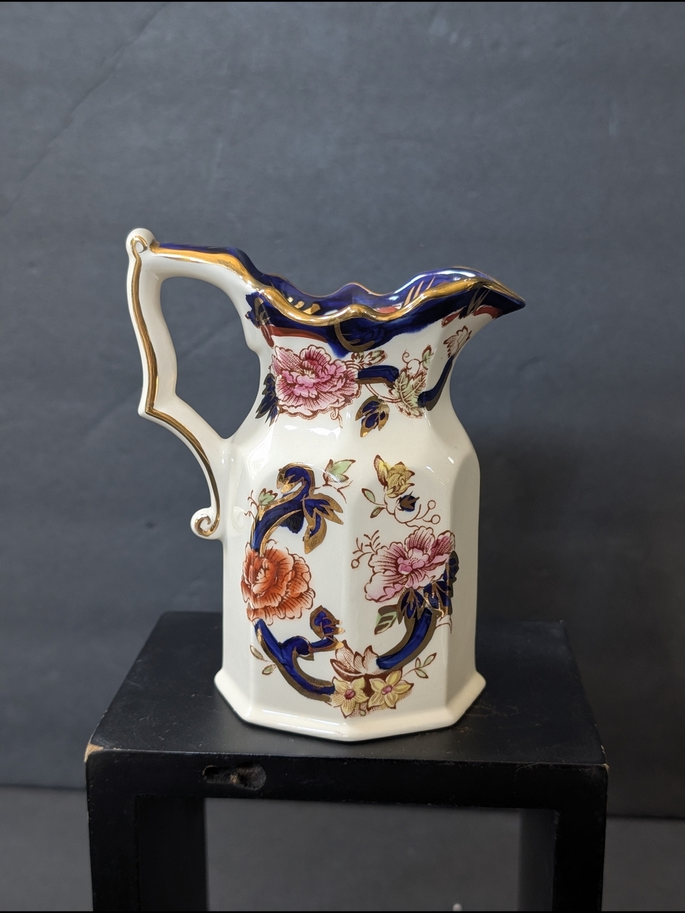 Masons MANDALAY. Jug. Gothic Shape.  Height 5 Inches